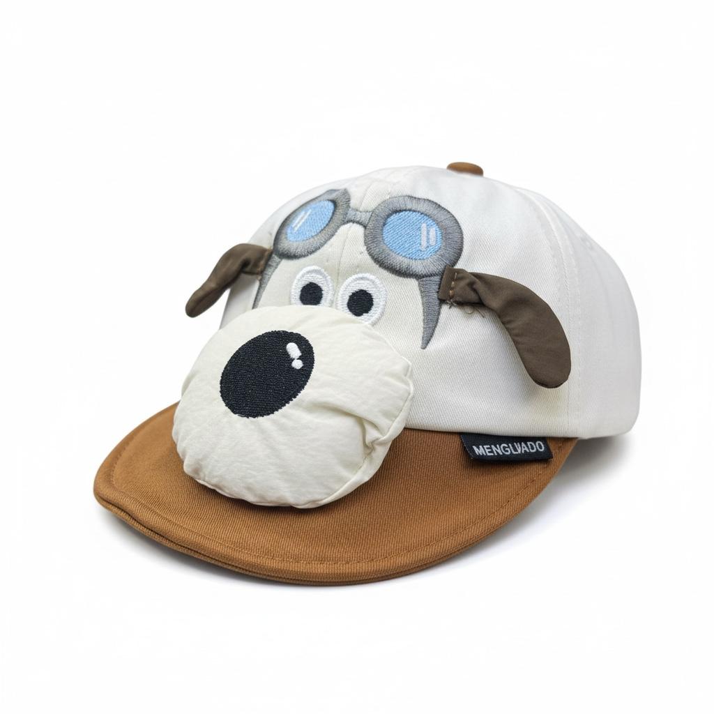 Gorra para bebé "Aviador Perrito" Con Orejitas