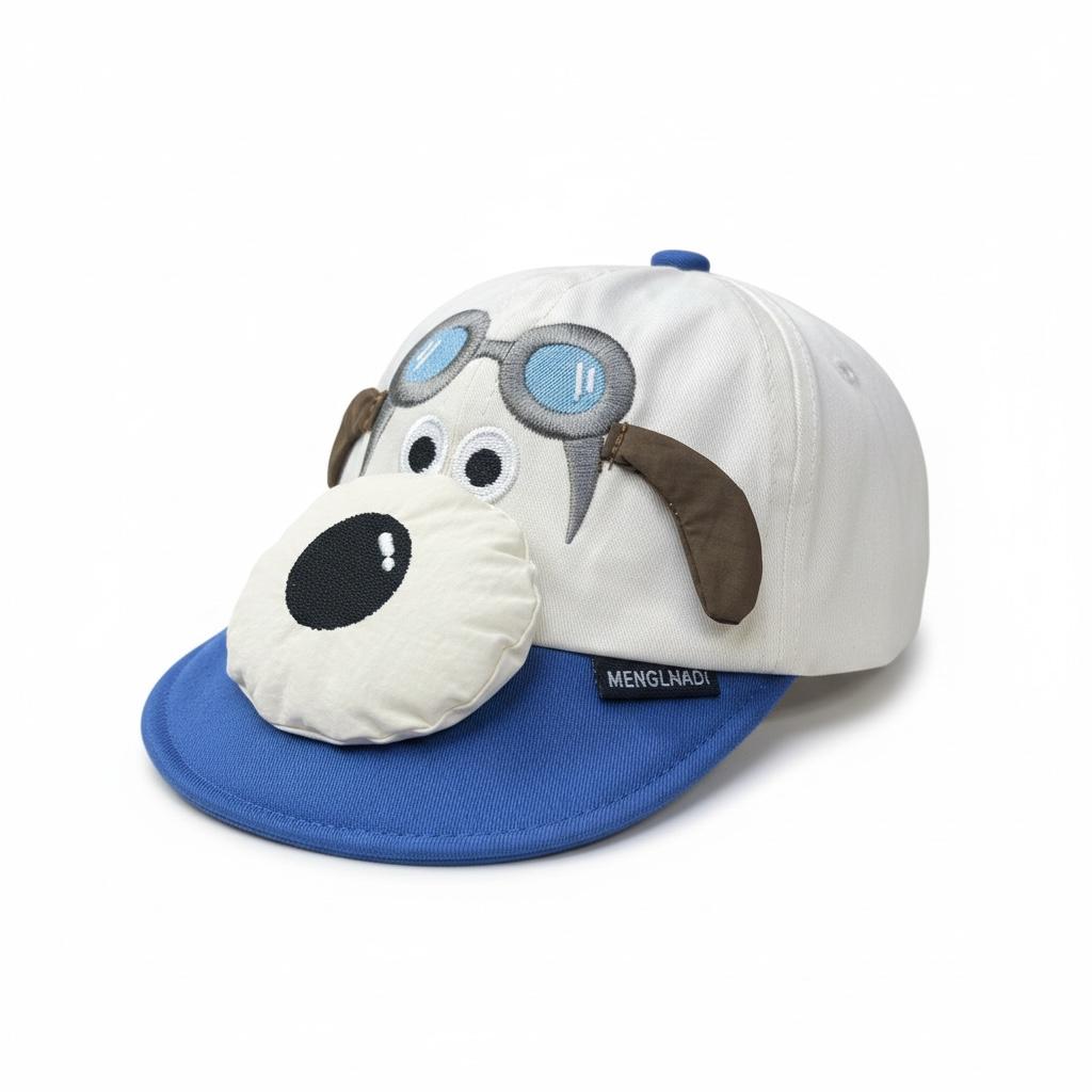 Gorra para bebé "Aviador Perrito" Con Orejitas