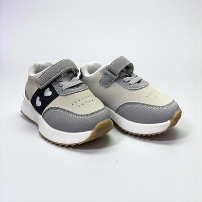Zapatilla Deportiva Infantil Con Velcro Para Niña