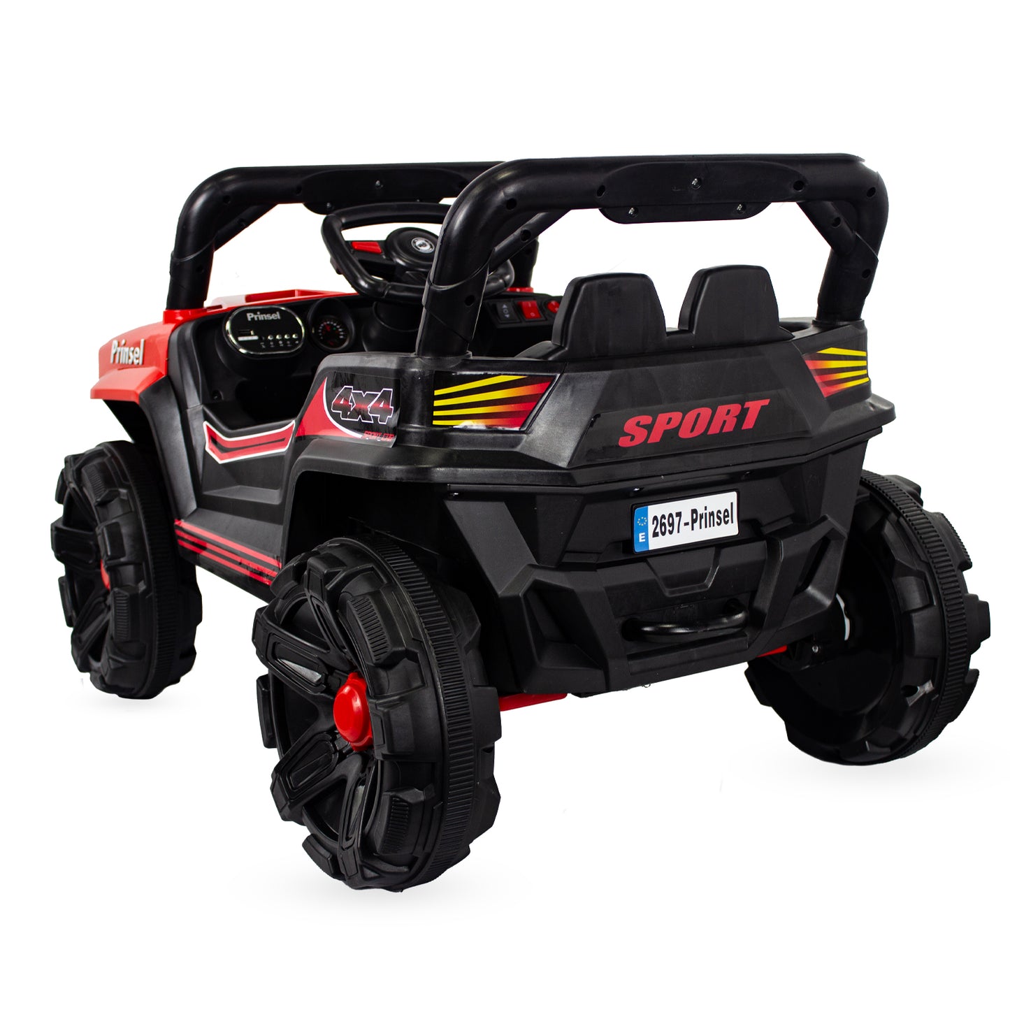 Carro Electrico Off Road Con Control Remoto Rojo