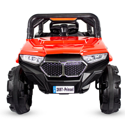 Carro Electrico Off Road Con Control Remoto Rojo