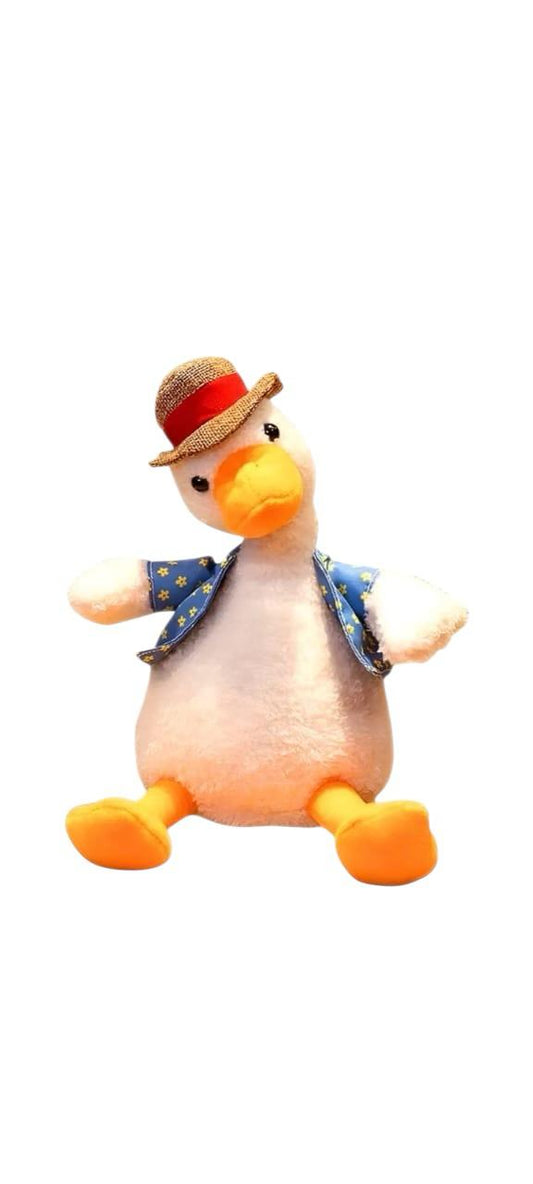 Pato Cantor de Peluche Y Repetidor