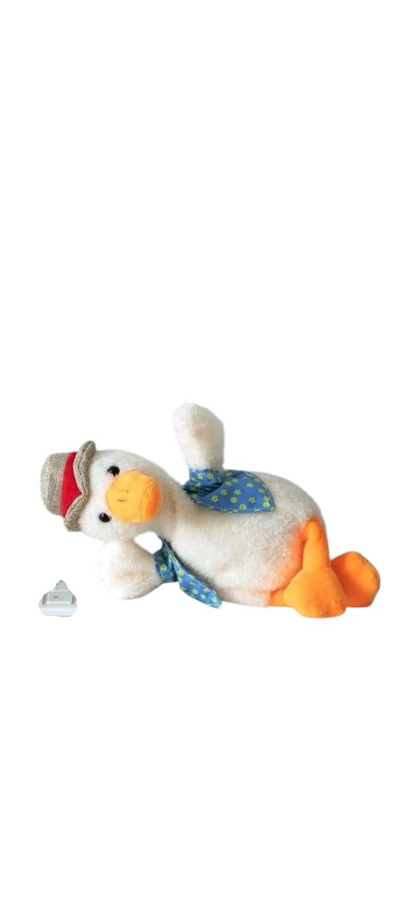 Pato Cantor de Peluche Y Repetidor