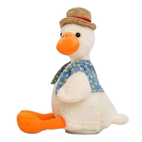 Pato Cantor de Peluche Y Repetidor