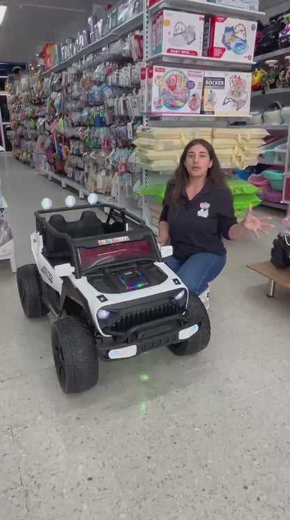 Carro Jeep Eléctrico 2 Puestos B70  Llantas En Goma y Control Remoto
