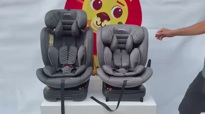 Silla de Carro Giratoria 360° Con Isofix MaxiBaby WIN | Desde Recién Nacido hasta 8 Años (25 kg)