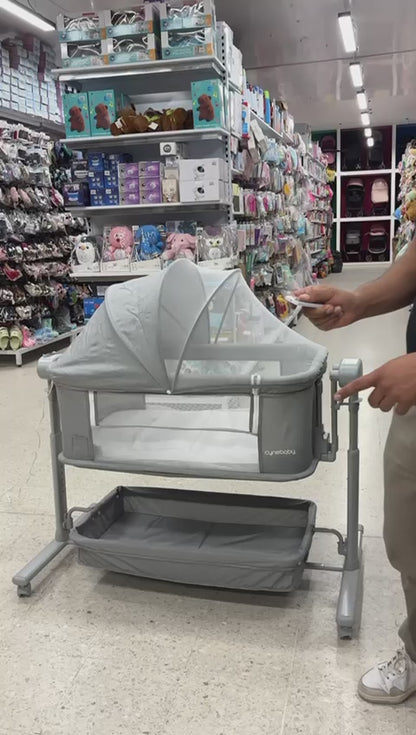 Corral Colecho 4 en 1 Eletrico Con Control Remoto y Mecedora