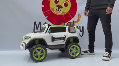 Carro Eléctrico Mercedes 2 Puestos Llantas En Goma y Control Remoto Maxibaby