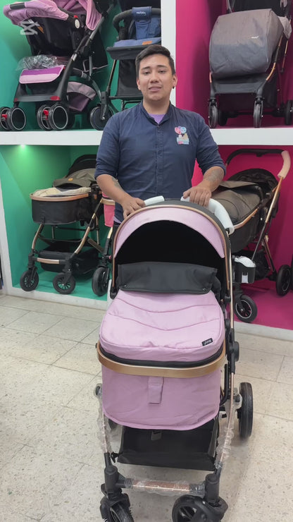 Coche Cuna Tipo Moises Ebaby 141