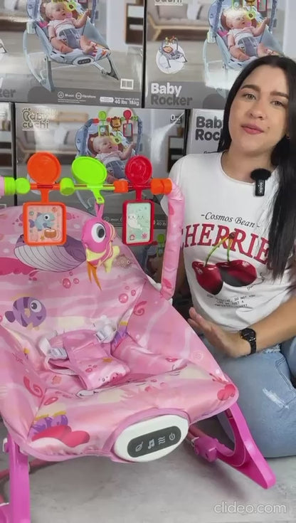 Mecedora Rocker Vibradora y Músical Con Panel Touch