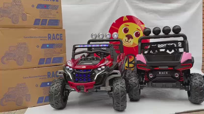 Carro Buggy Race 2 Puestos Con Llantas En Goma y Control Remoto Maxibaby