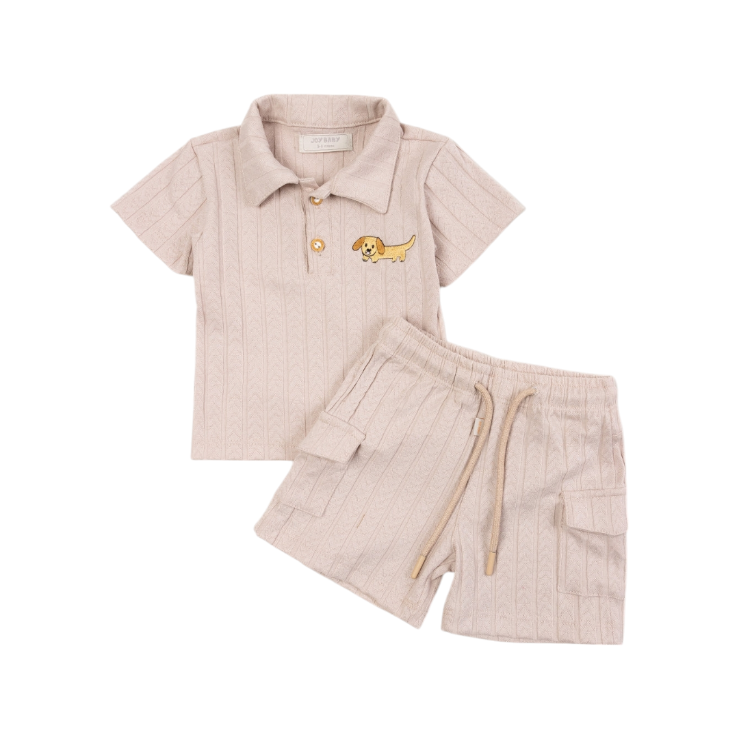 Conjunto 2 piezas Beige Joy Baby