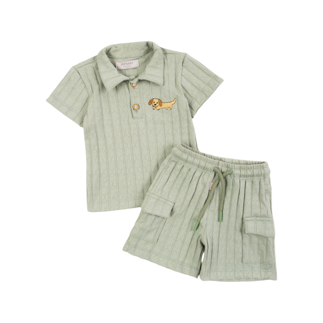 Conjunto 2 piezas Verde Joy Baby