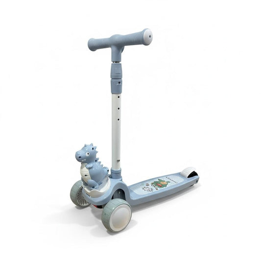 🛴 Scooter Infantil "Dino-Aventura" con Luces y Altura Ajustable