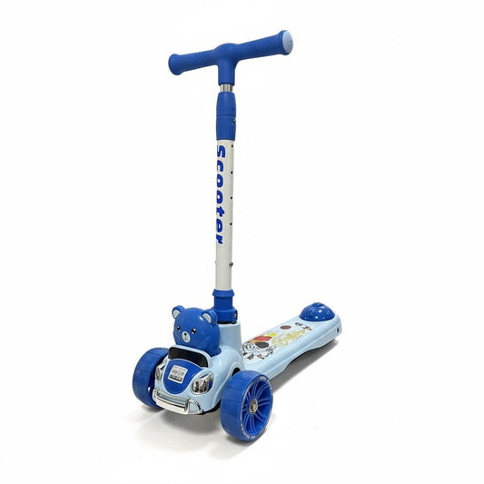 🛴 Scooter Infantil "Amigos sobre Ruedas" con Luces y Personajes
