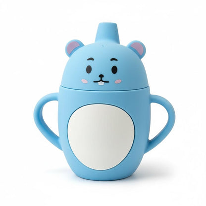 Vaso Entrenador de Silicona Animado – Antiderrames y Ergonómico