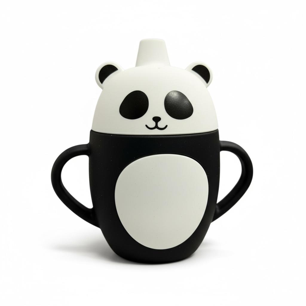 Vaso Entrenador de Silicona Animado – Antiderrames y Ergonómico